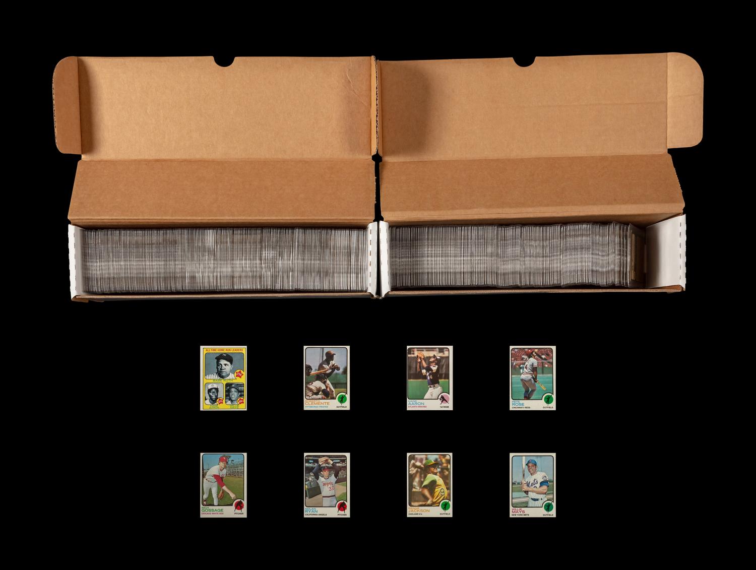 A Near Set of 1973 Topps Baseball Cards (659/660)