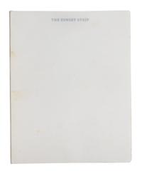 RUSCHA, ED. Every Building on the Sunset Strip. Los Angeles, 1966. Second edition.