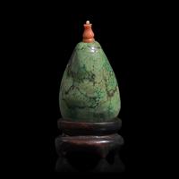 A Chinese Turquoise Pebble Snuff Bottle, 18th/19th Century
