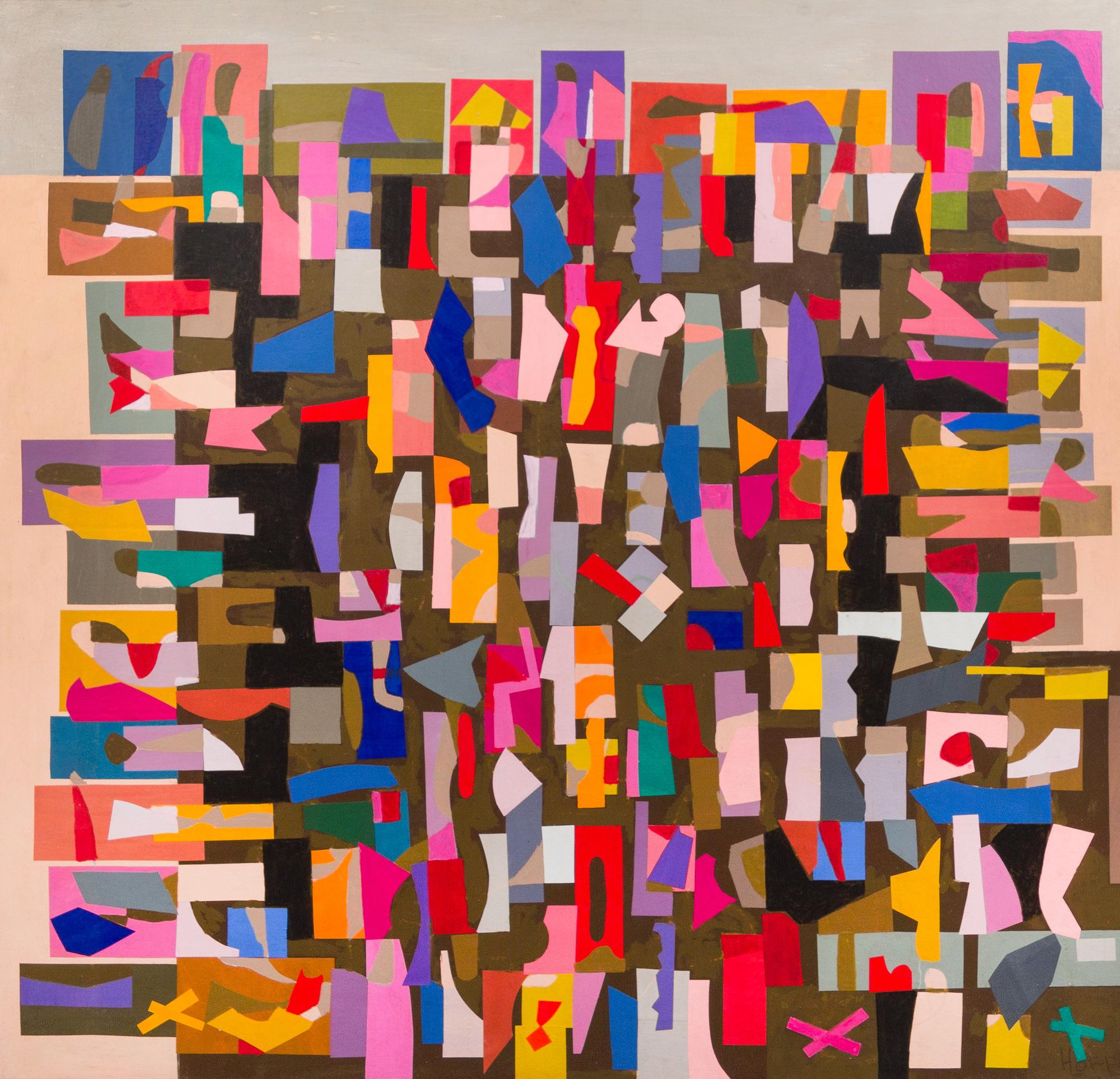 Margo Hoff, (American, 1920-2008), Reception of the Artist, 1987