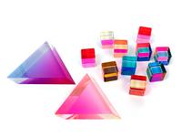 Group of Twelve Optical Sculptures