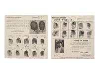 [CRIME & PUNISHMENT]. A group of 3 wanted posters of African American men issued in St. Louis, MO, Detroit, MI, and Montgomery, AL. Ca 1900s-1930s.