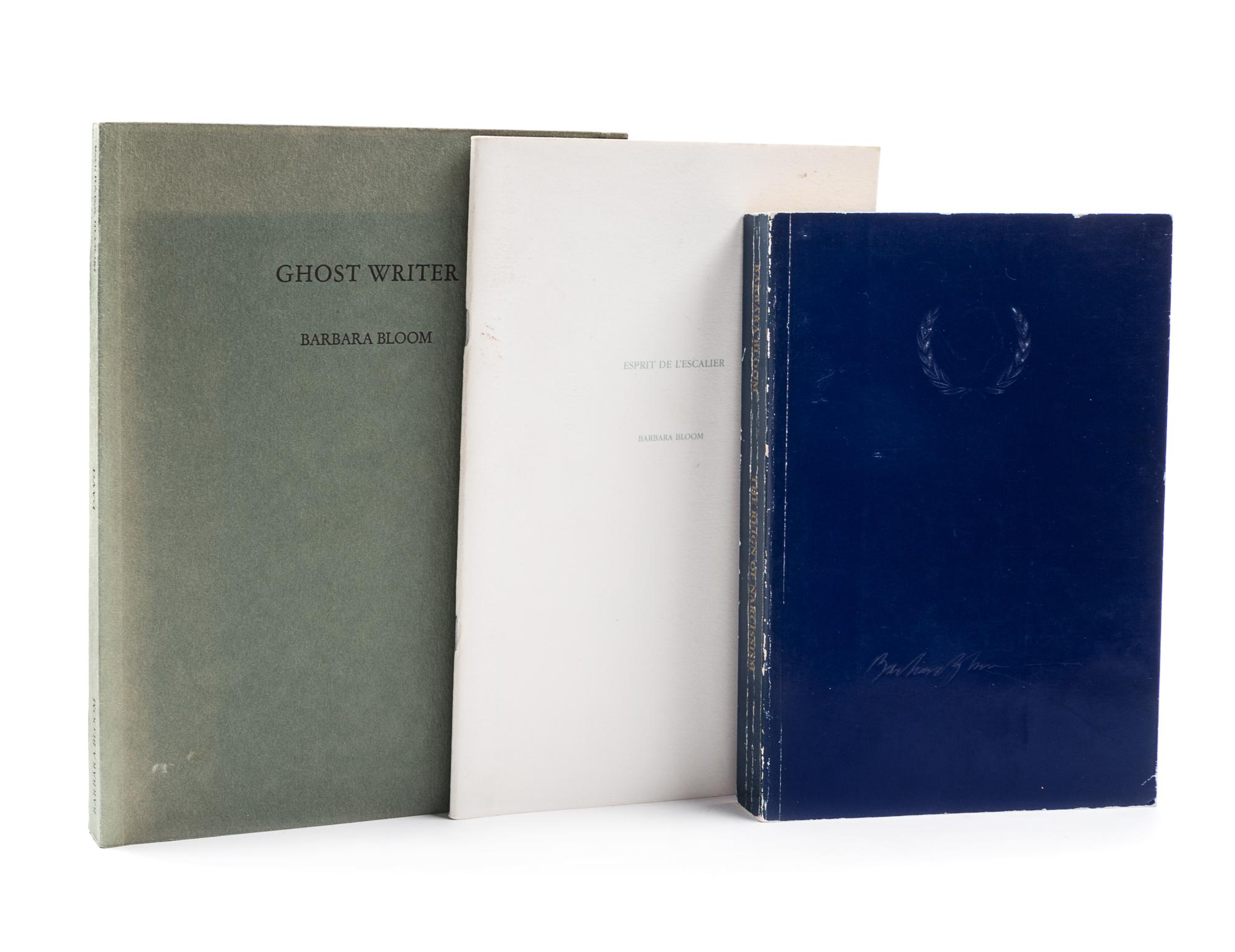(ART CRITICISM) 9 works, including Barbara Bloom, David Godbold, Stan Brakhage, Vito Acconci and Richard Prince.