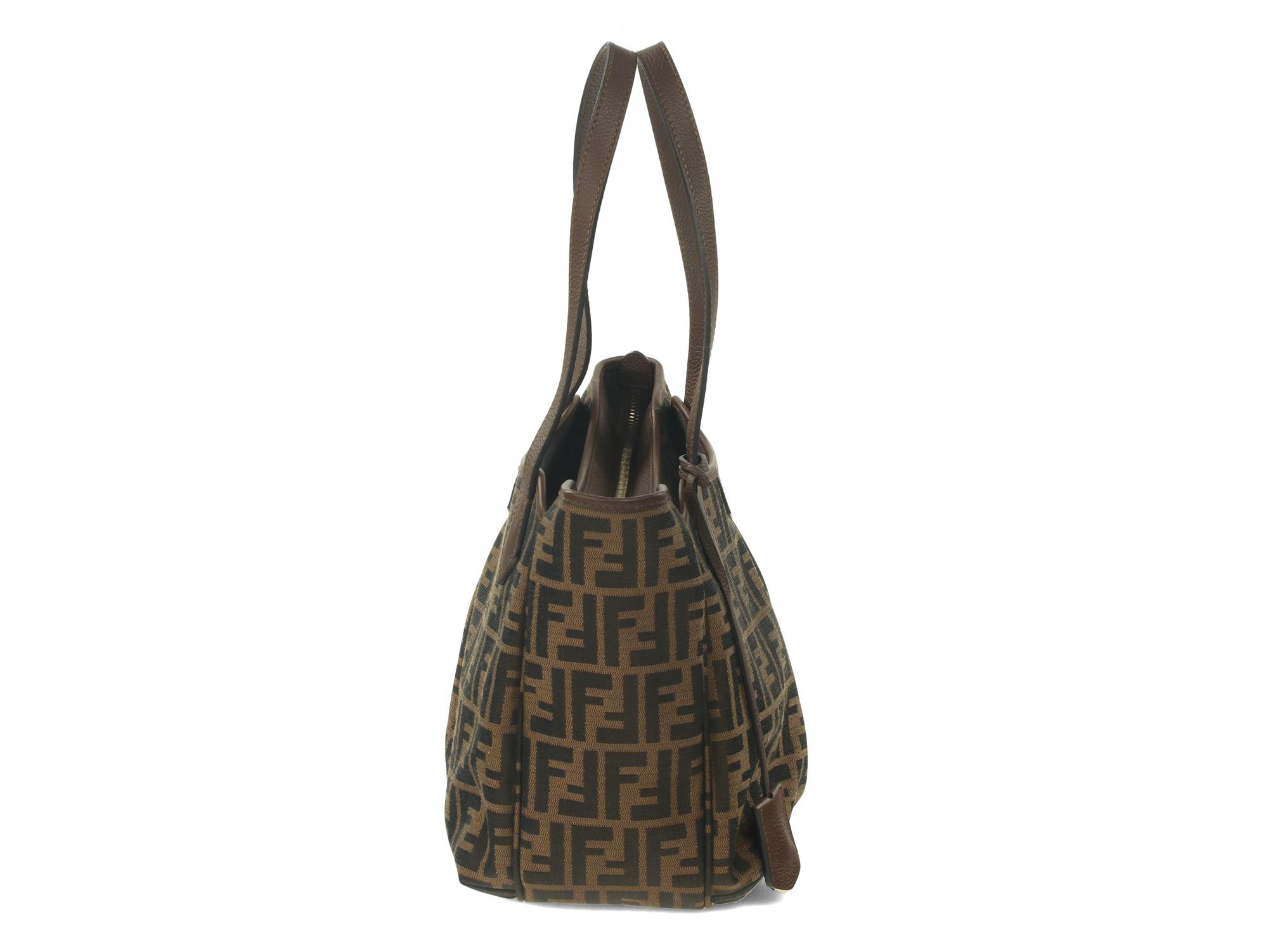 Fendi Zucca Monogrammed Tote