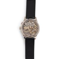 JAEGER-LECOULTRE, REF. 603.3.28.S 18K WHITE GOLD 'DUOMÈTRE À CHRONOGRAPHE' WATCH