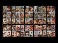 A Group of 96 Signed Autograph 1953 Bowman Baseball Cards Including Multiple Hall of Famers,