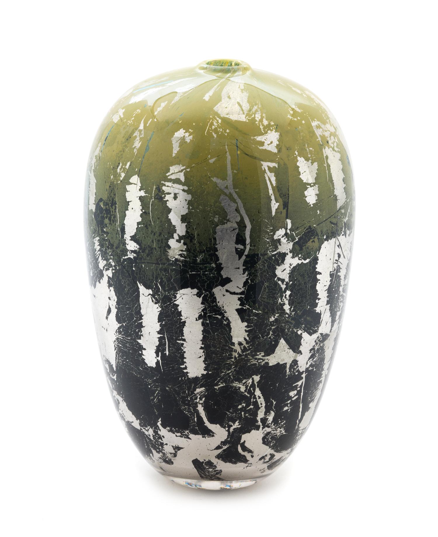 Fred Kaemmer, (American, 20th Century), Silver & Copper Vase