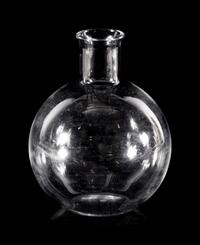 A Baccarat Glass Vase