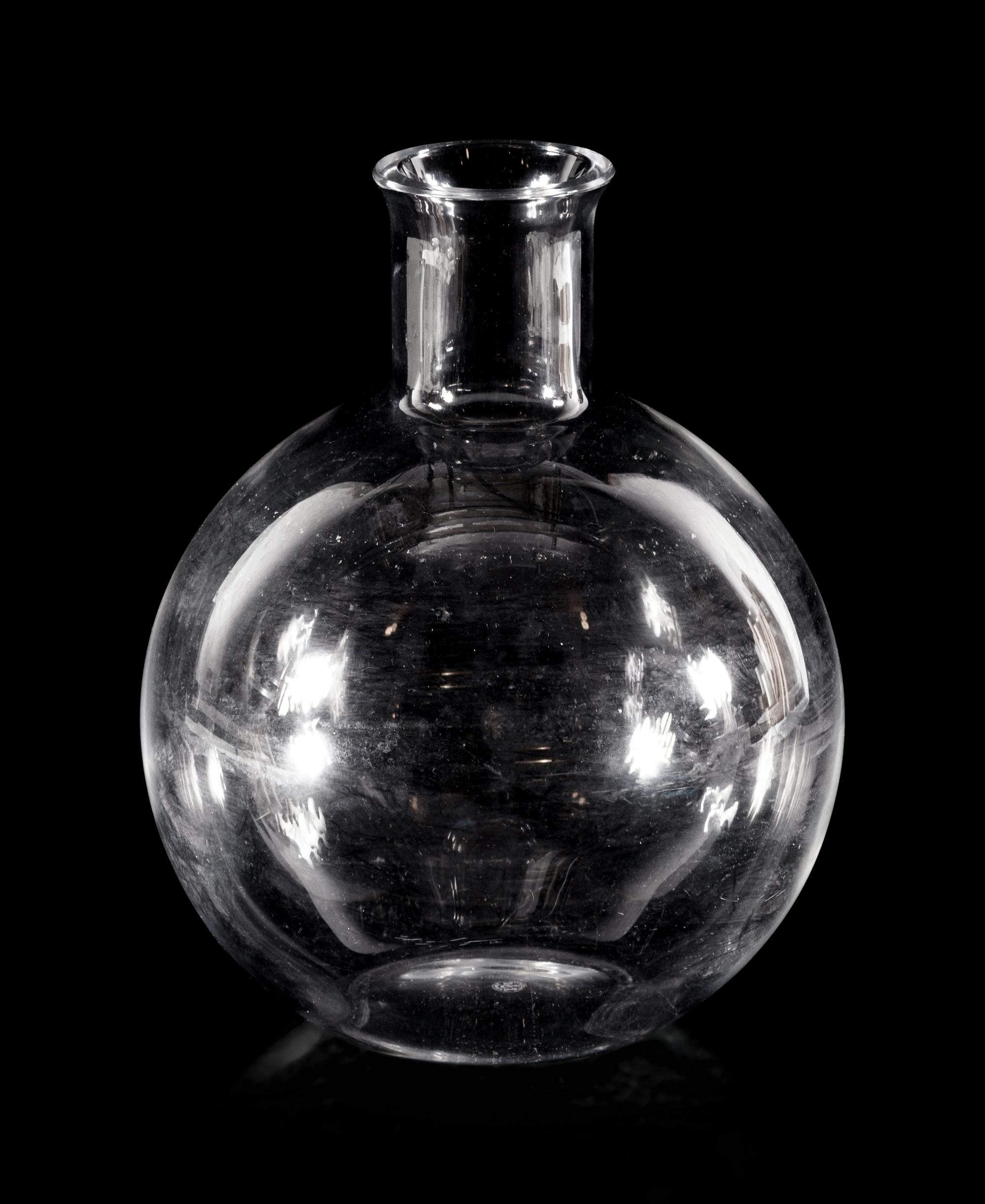 A Baccarat Glass Vase