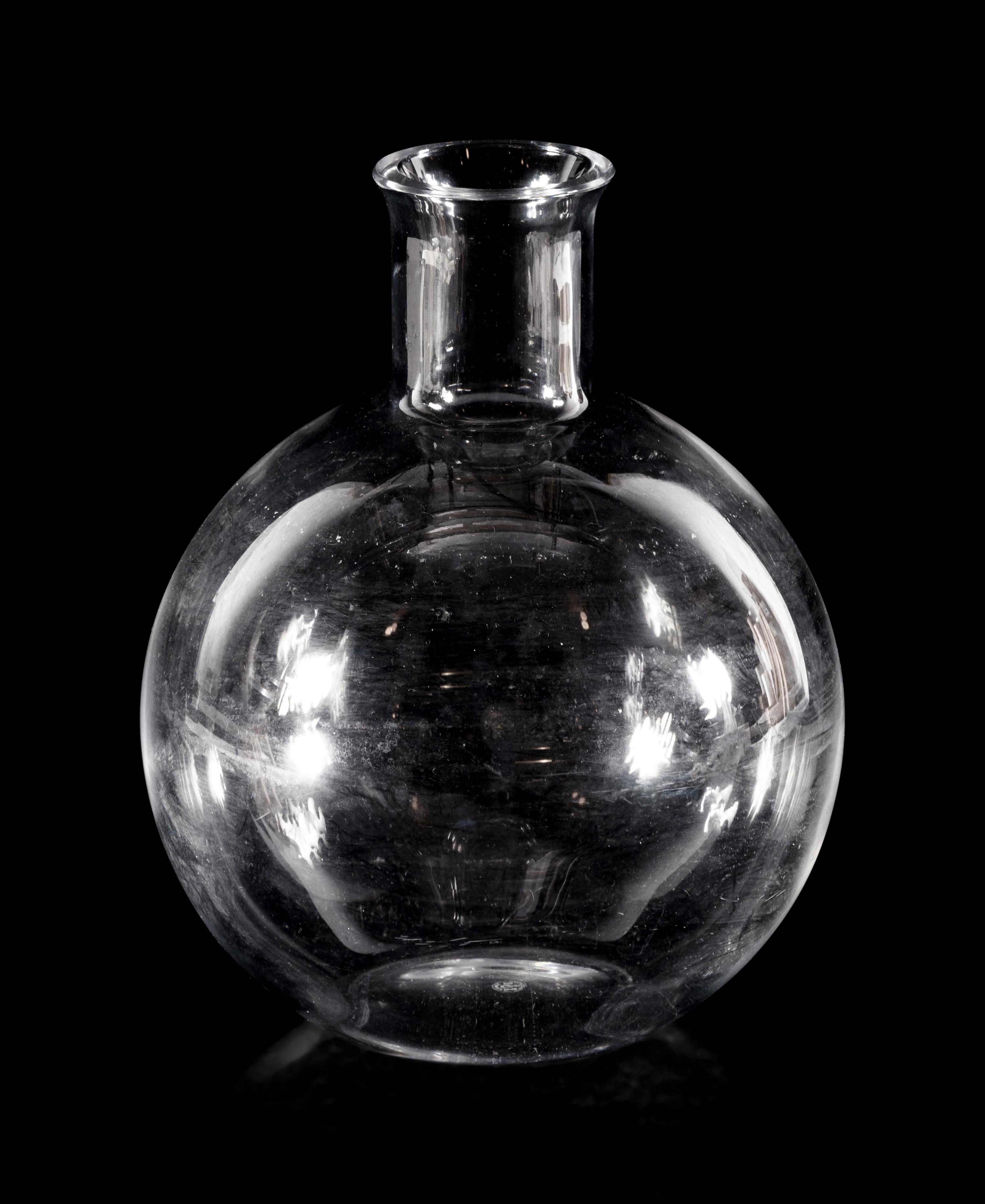 A Baccarat Glass Vase