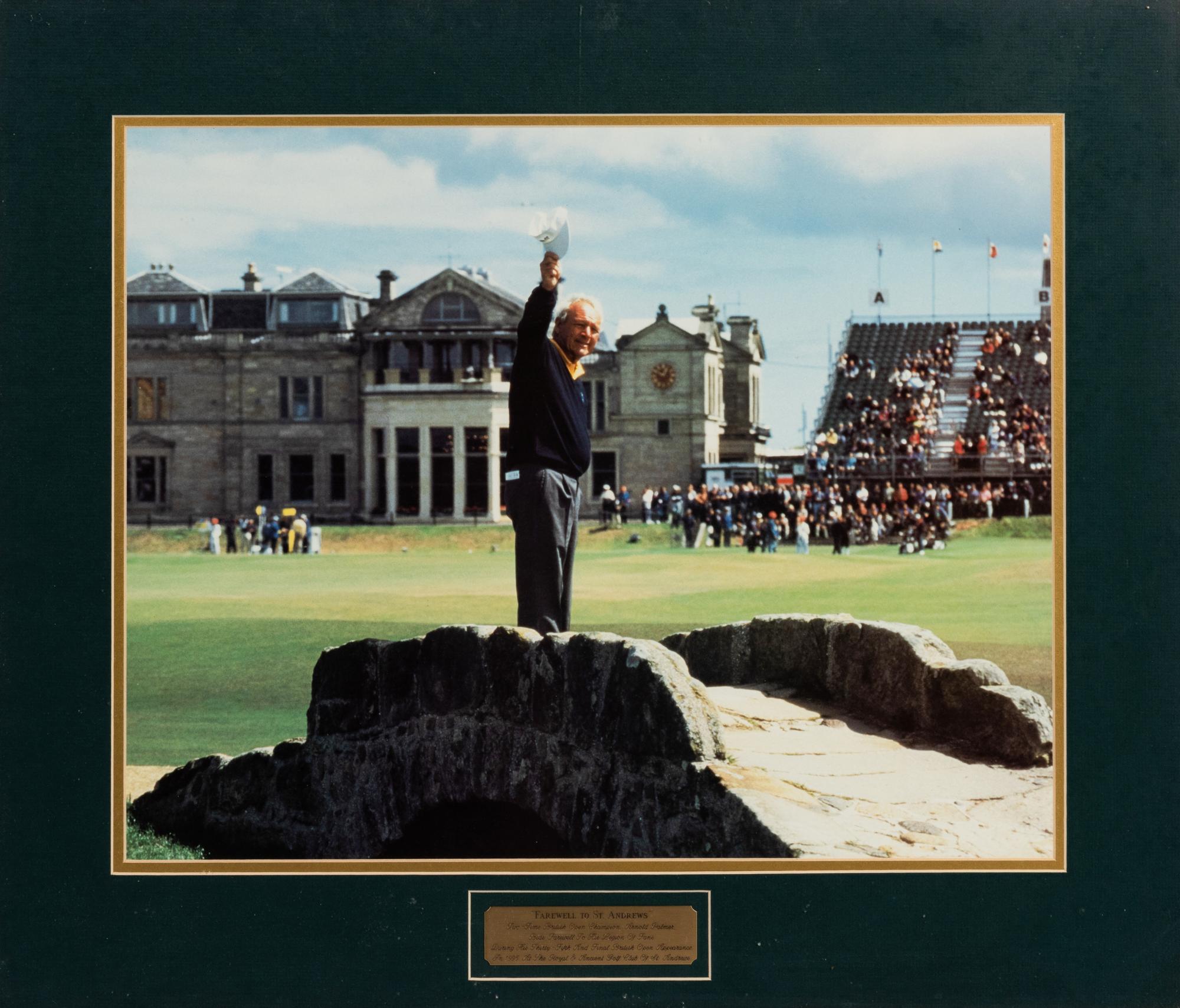 A Group of 13 Photographs of Golfers Formerly Displayed at Mike Ditka’s Restaurant