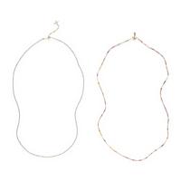 COLLECTION OF MULTIGEM BEAD NECKLACES