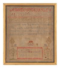 Four English Needlepoint Samplers