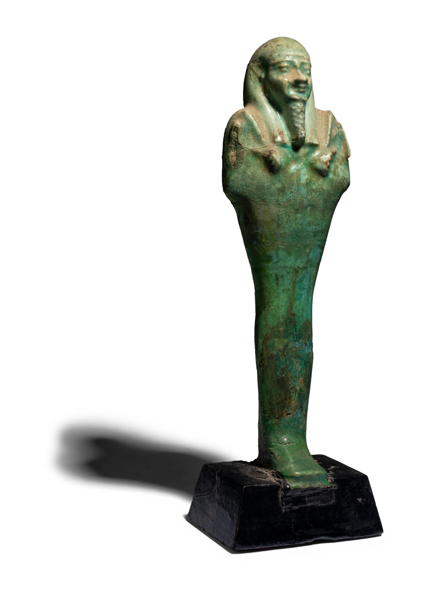 An Egyptian Faience Ushabti