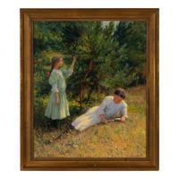 Lee Lufkin Kaula (American, 1865-1957) — Midsummer Repose