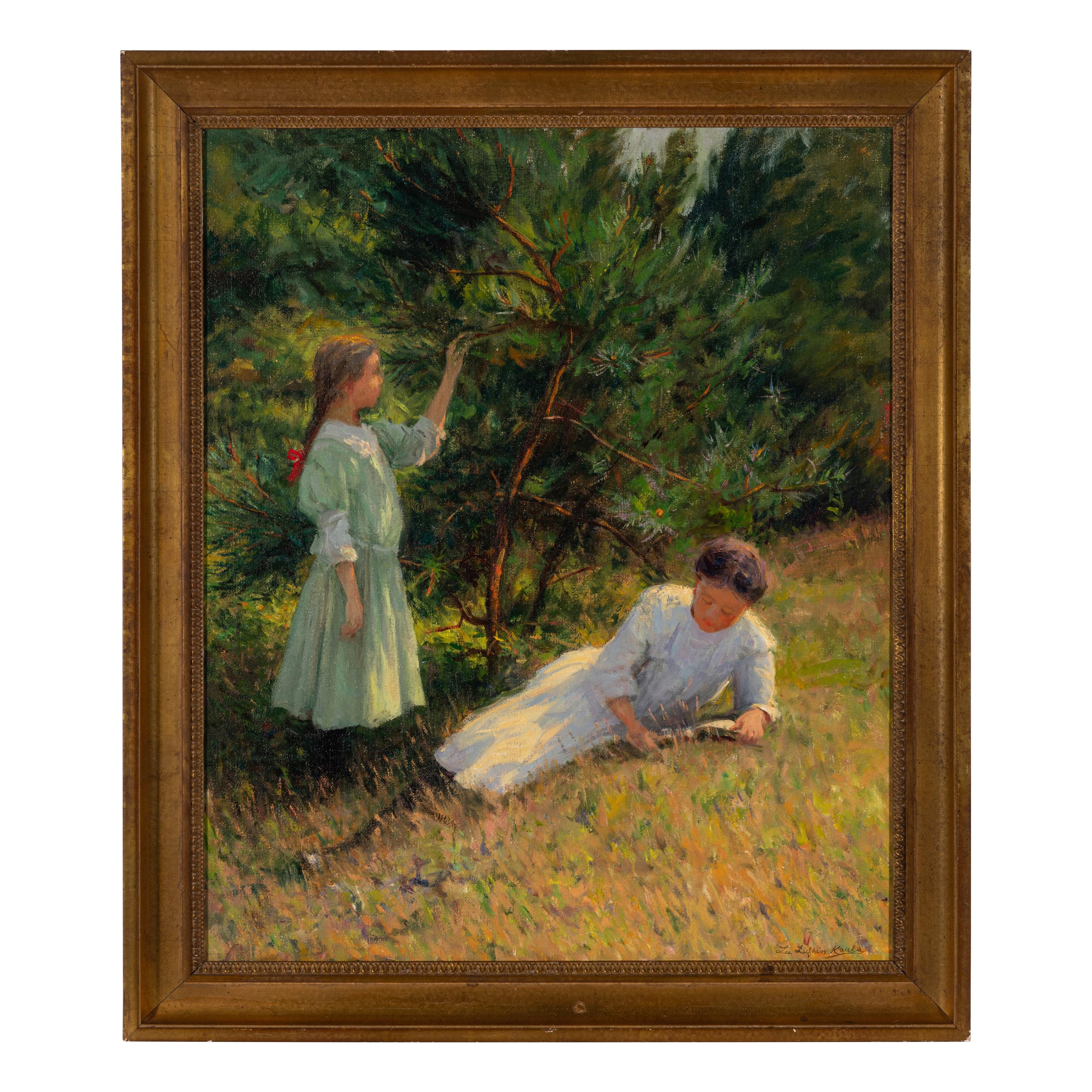 Lee Lufkin Kaula (American, 1865-1957) — Midsummer Repose