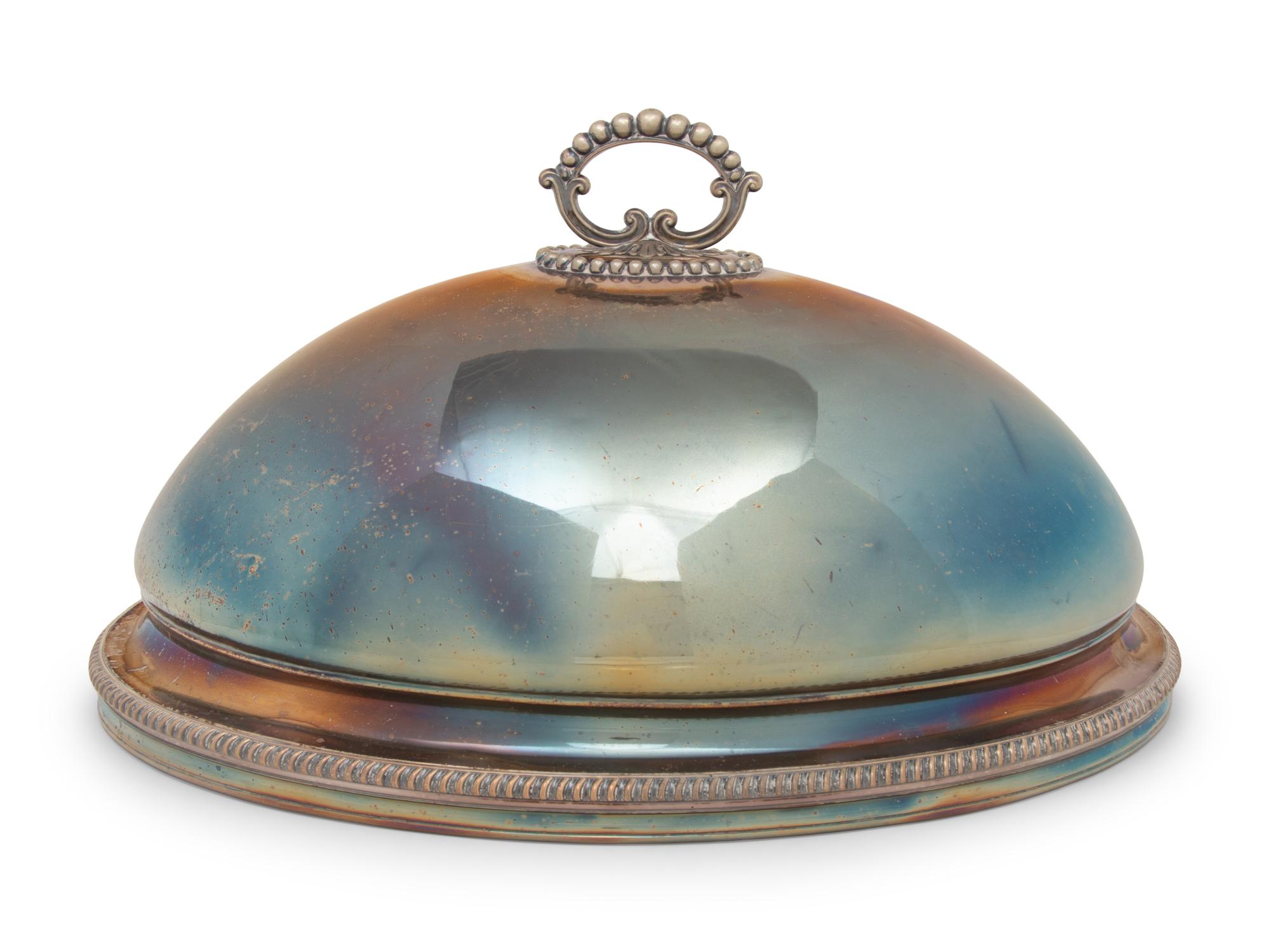 An English Silver-Plate Cloche