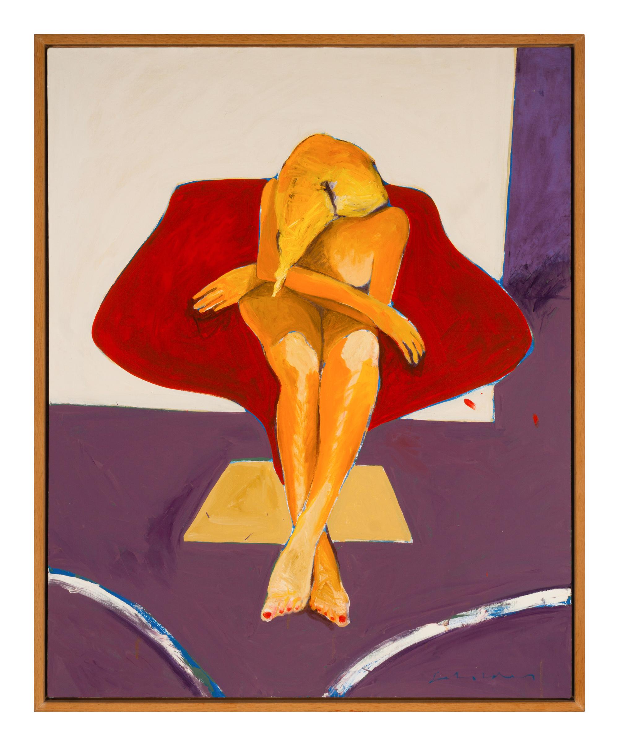 Mystery Woman in Chair
