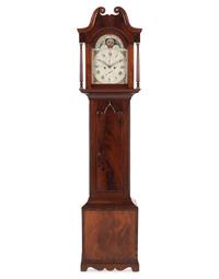 A George IV Mahogany Tall Case Clock