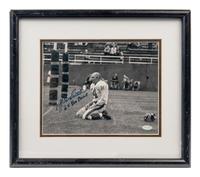 A Group of New York Giants Hall of Fame Signed Autograph Items Including Lawrence Taylor Signed Helmet,