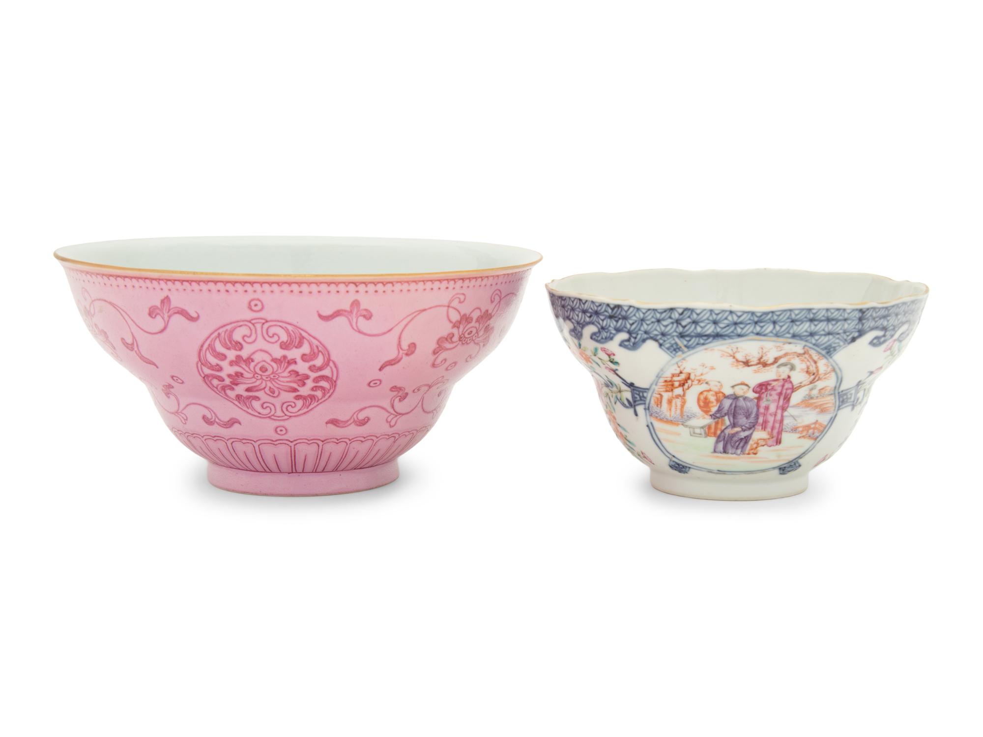 Two Chinese Porcelain Bowls