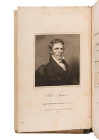 [AMERICANA]. JAMES, Edwin (1797-1861). A Narrative of the Captivity and Adventures of John Tanner During Thirty Years Residence Among the Indians. New York: G & C & H. Carvill, 1830.