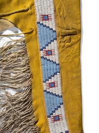 Ute Beaded Hide Leggings