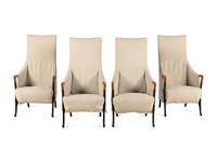 A Set of Four Giorgetti Progetti Armchairs