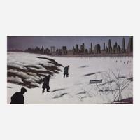 Gary T. Erbe (American, 1944) Two Extremes in Winter
