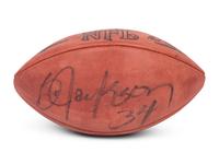 A Bo Jackson Boldly Signed Autograph Wilson NFL Football,