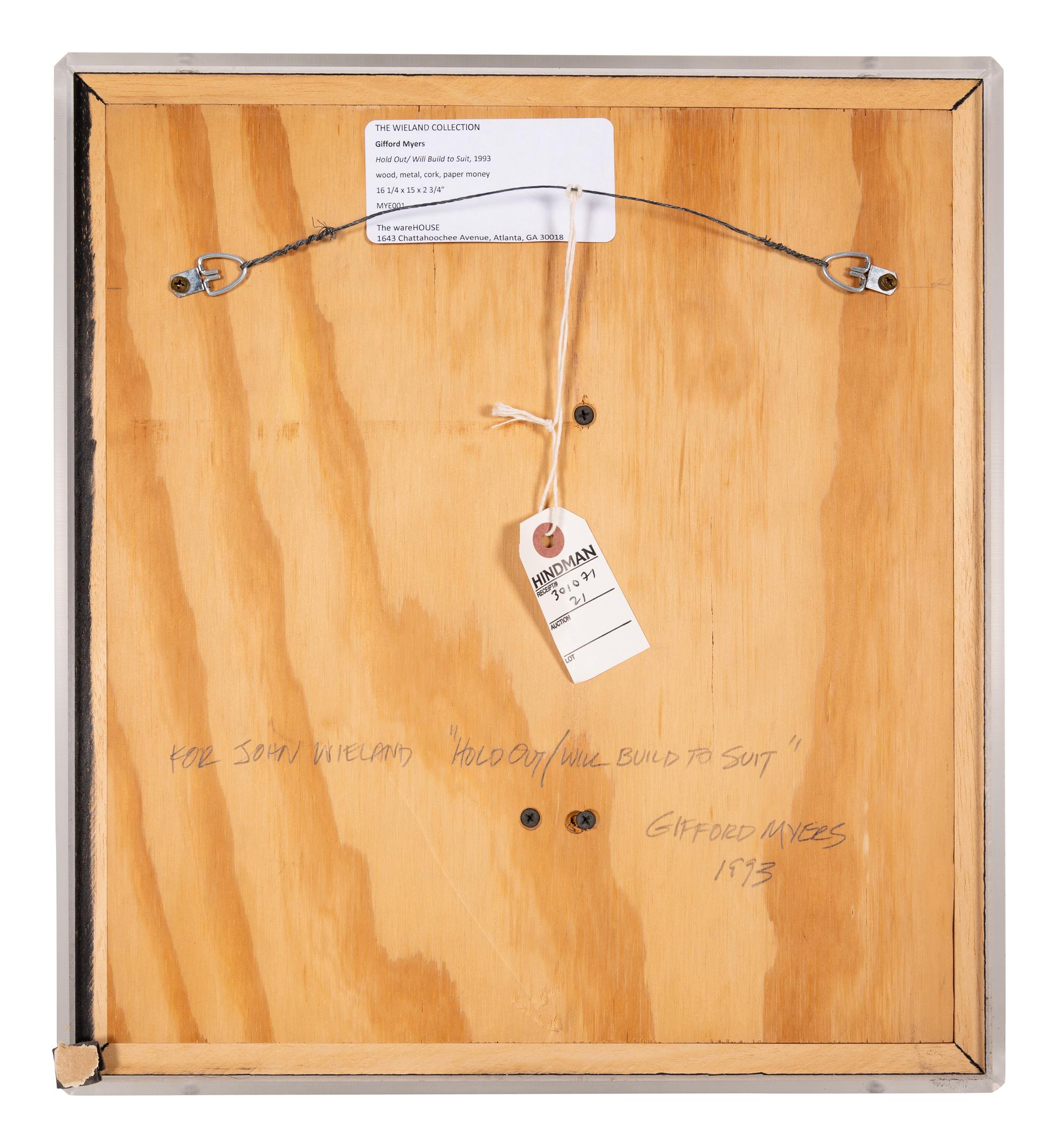 Hold Out/Will Build to Suit , 1993
