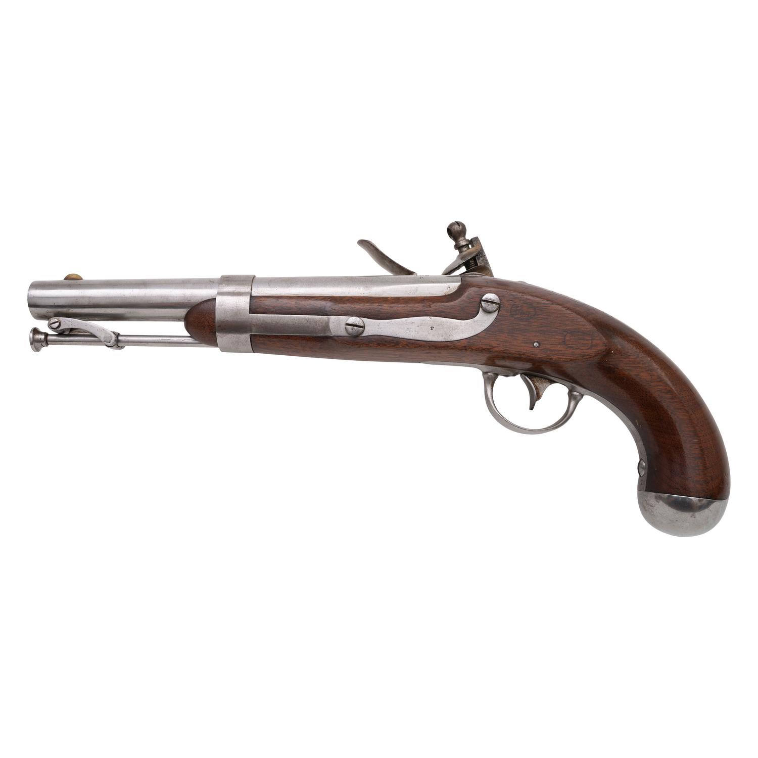 US Model 1836 Flintlock Pistol by Waters