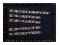 A Collection of Chinese Embroidered Sleeve Bands and Collars