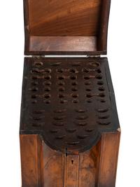 A Pair of George III Mahogany Knife Boxes