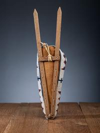 Central Plains Beaded Hide Toy Cradle