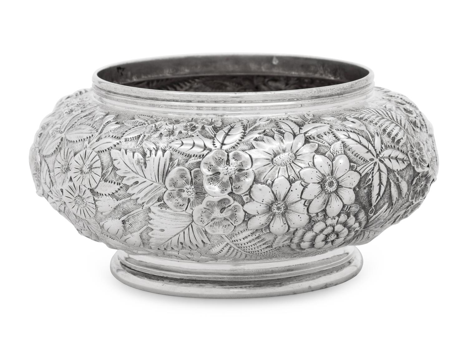 An S. Kirk and Son Repousse Silver Bowl