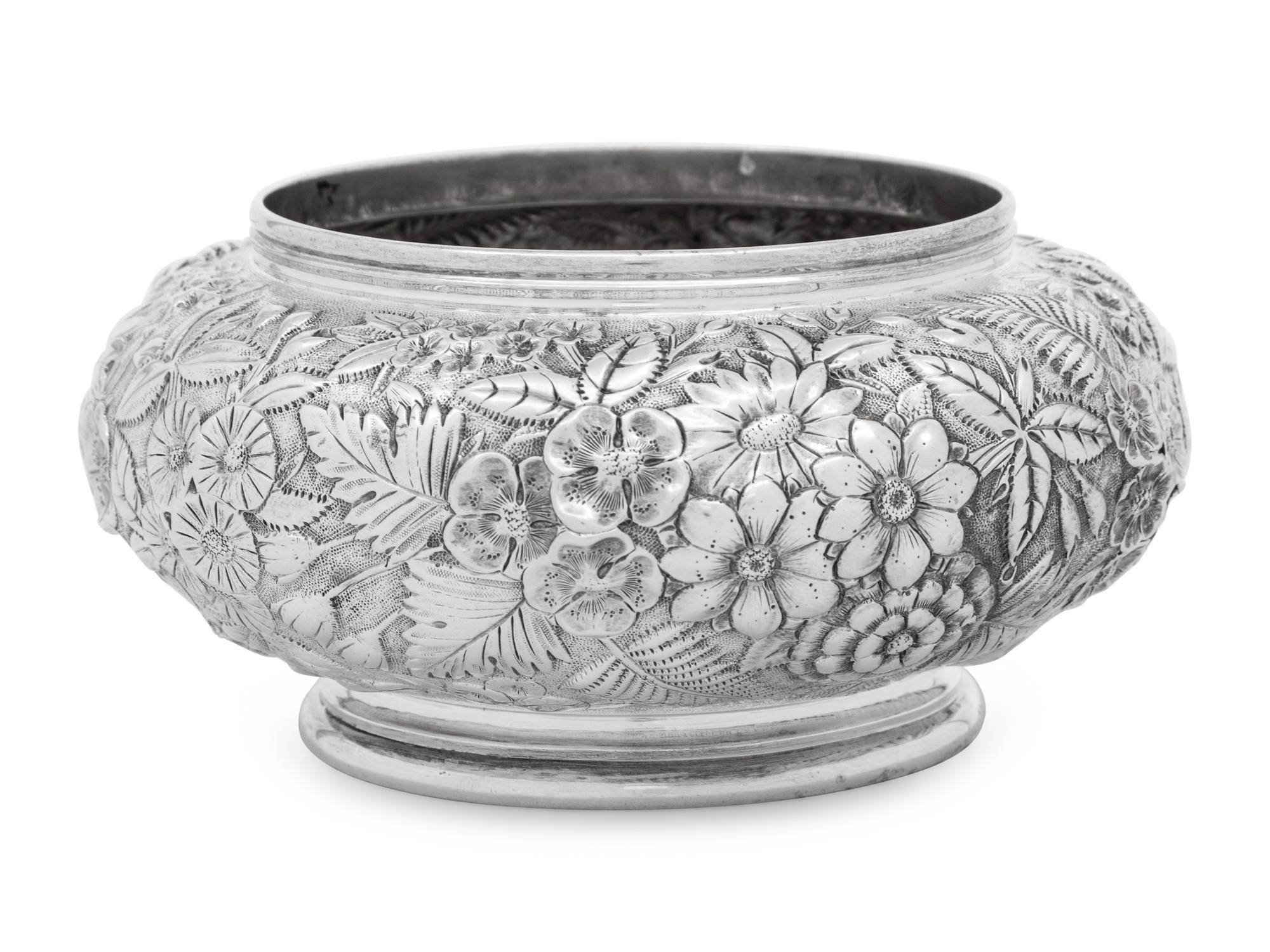 An S. Kirk and Son Repousse Silver Bowl