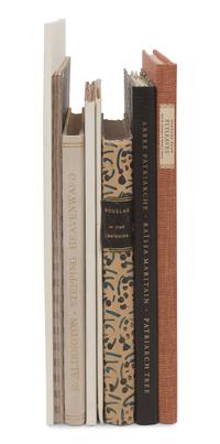 [FINE PRESS]. A group of 8 works, including: