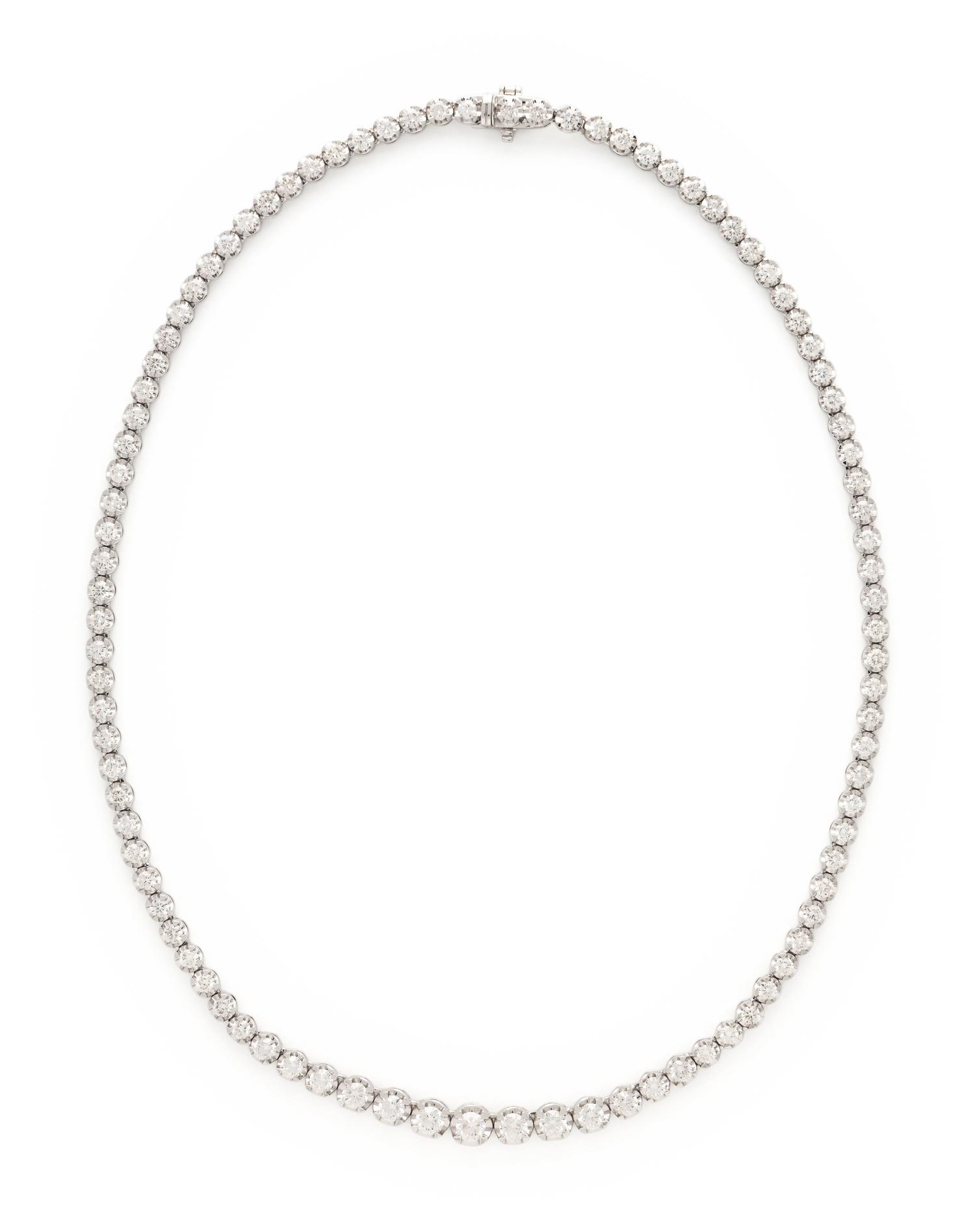 DIAMOND RIVIÈRE NECKLACE