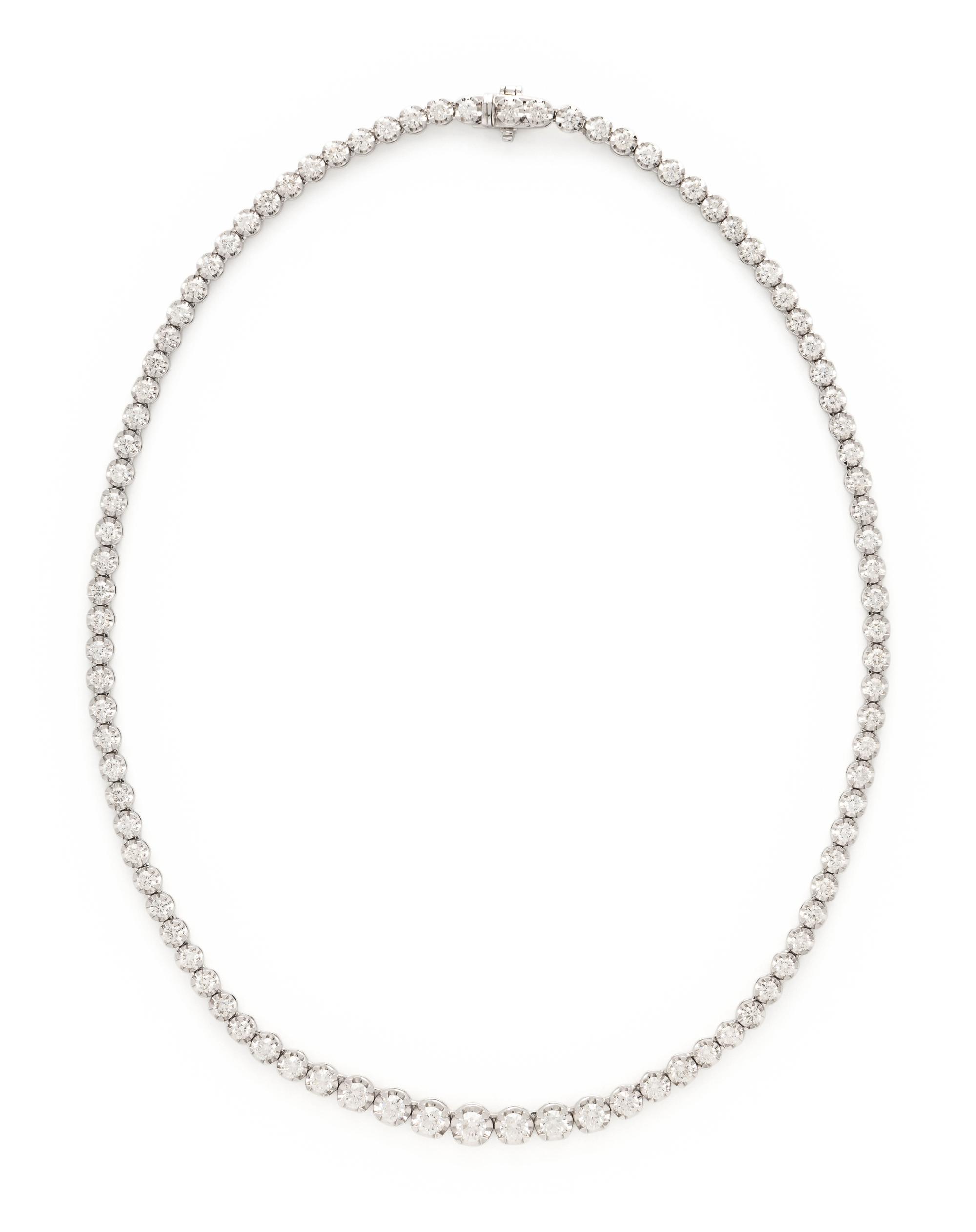 DIAMOND RIVIÈRE NECKLACE