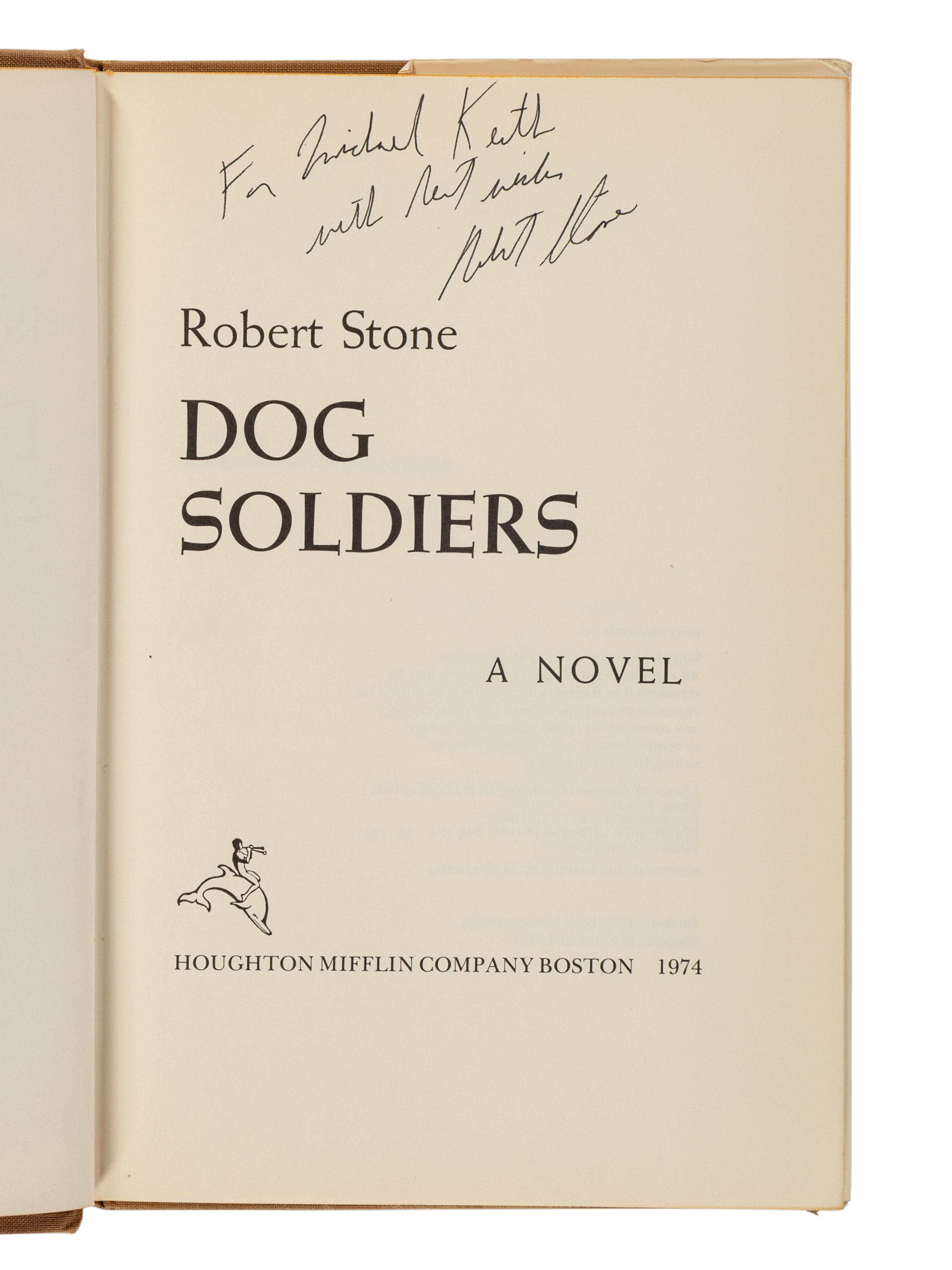 STONE, Robert (1937-2015). A group of 6 works by Stone, MOST FIRST EDITIONS, ALL SIGNED OR INSCRIBED, comprising: