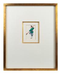 A Set of Twelve Chinese Export Pith Paintings — 19TH/20TH CENTURY