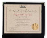 An Original 1954 Inaugural Issue of Sports Illustrated Including 1954 Topps Baseball Cards Insert