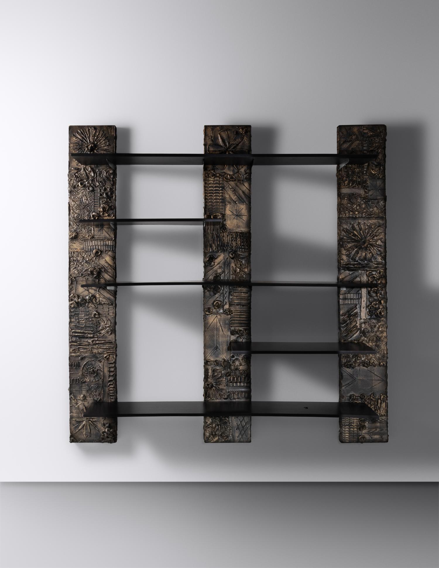 Sculptural Wall Shelves Craft Associates, USA