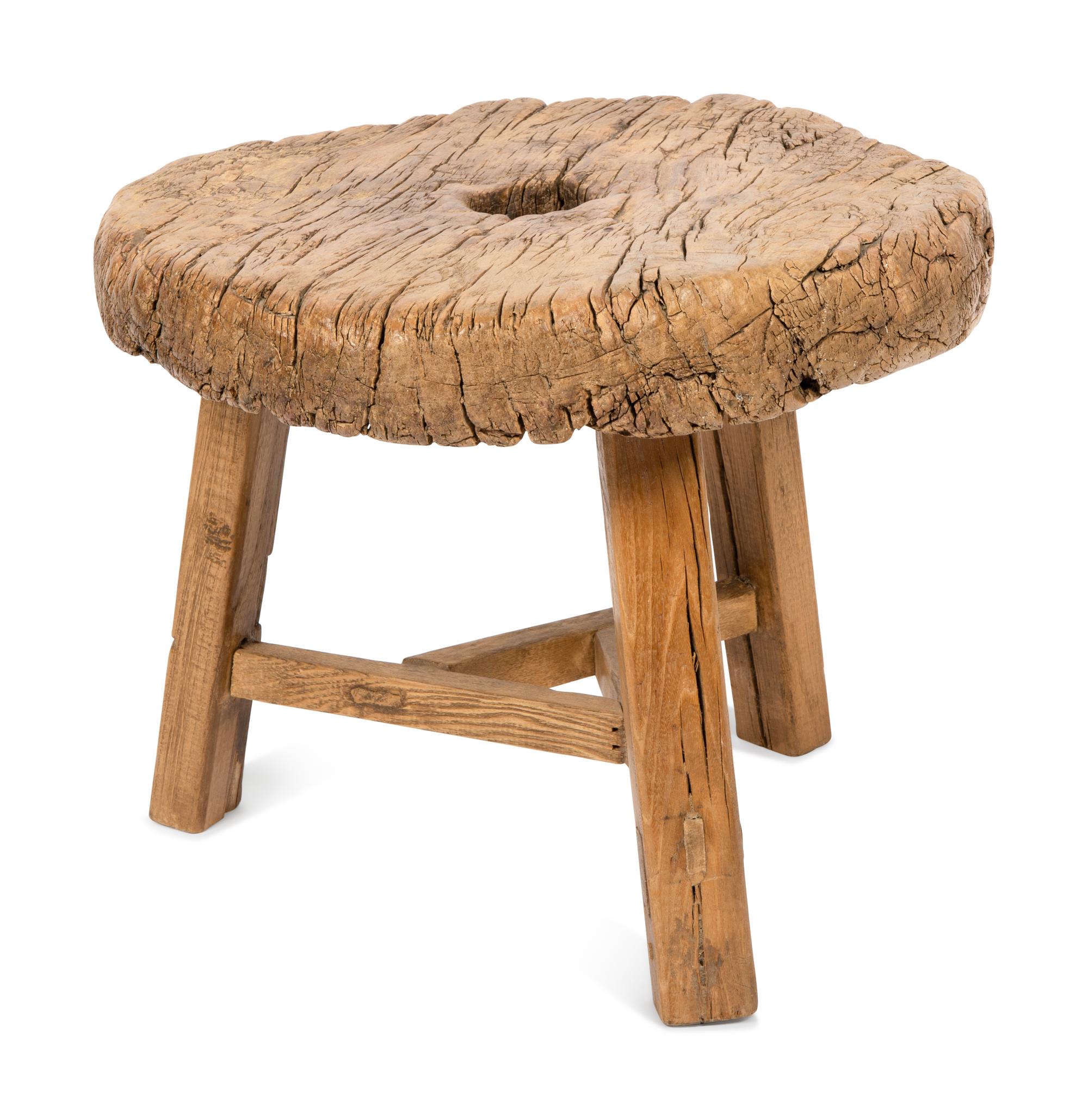 A Provincial Mill-Wheel Low Table