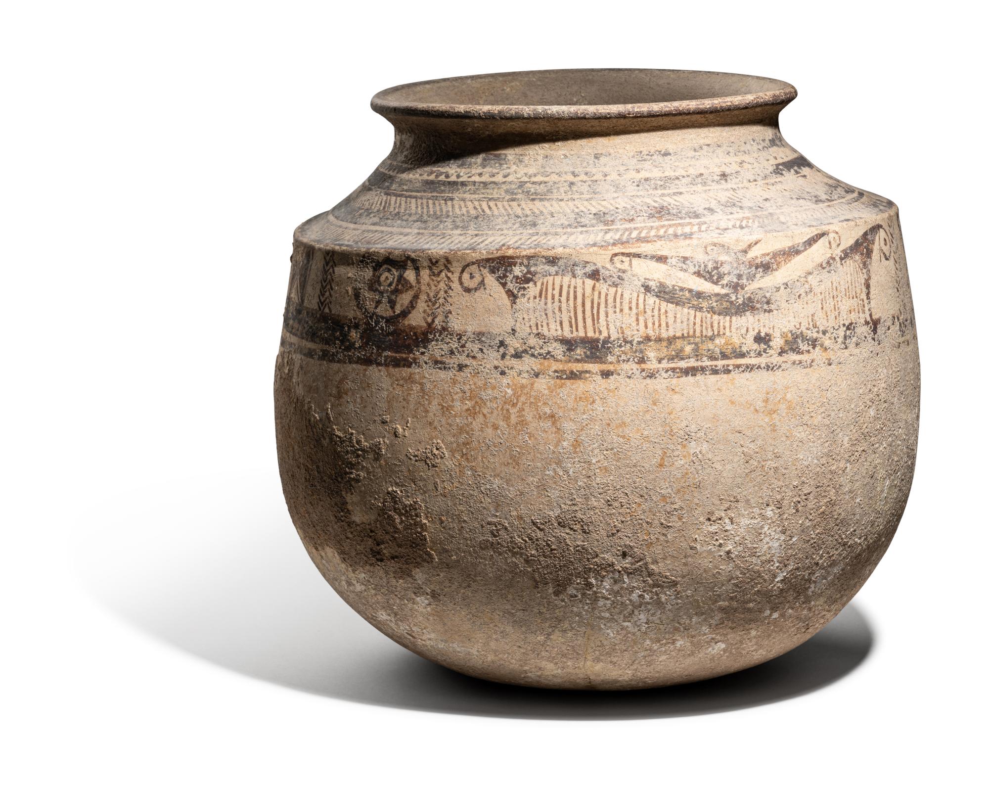 An Iranian Pottery Jar