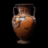 An Attic Black-Figured Neck Amphora