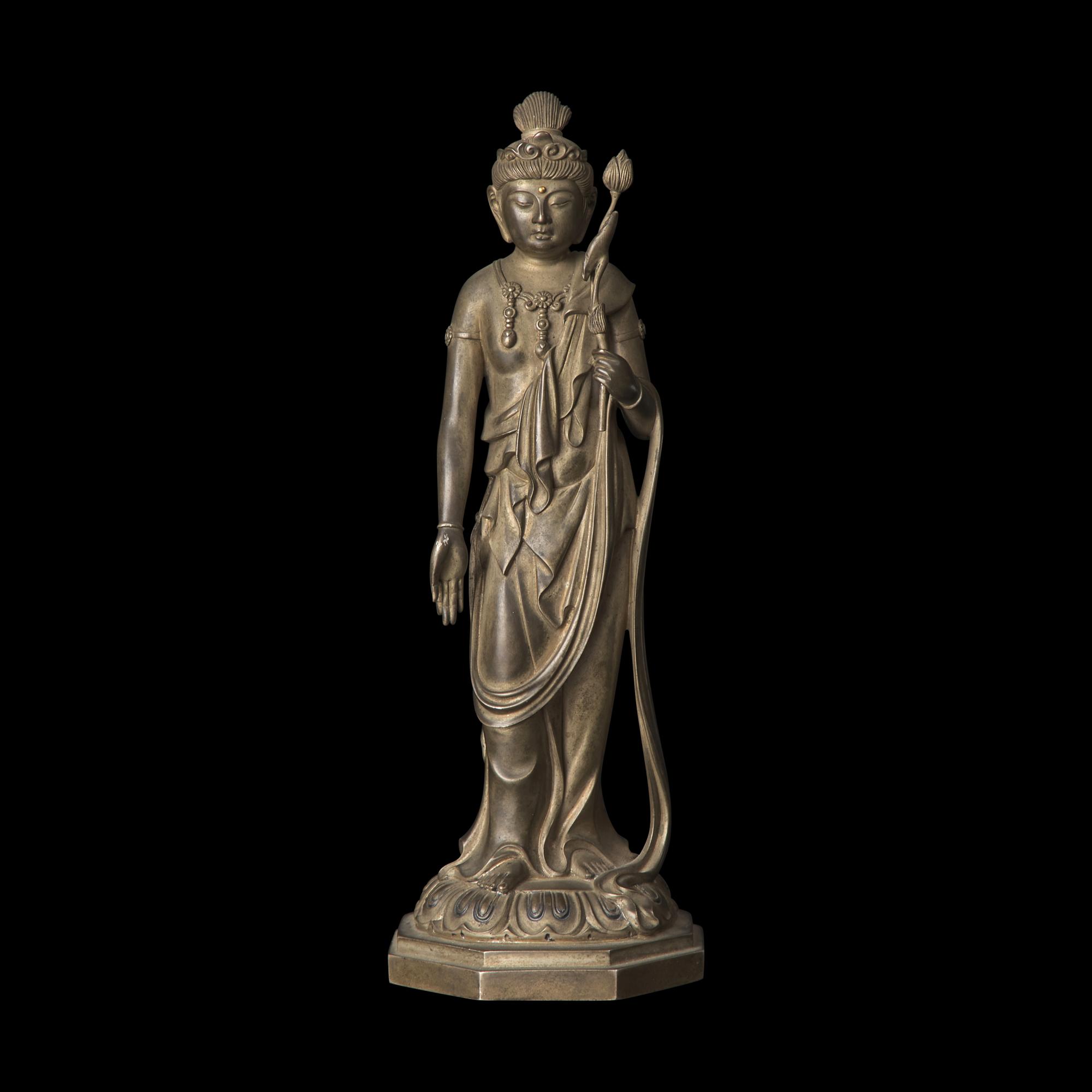 Takamura Koun (Japanese, 1852-1934) 日本高村光雲（1852-1934）製銅觀音立像
