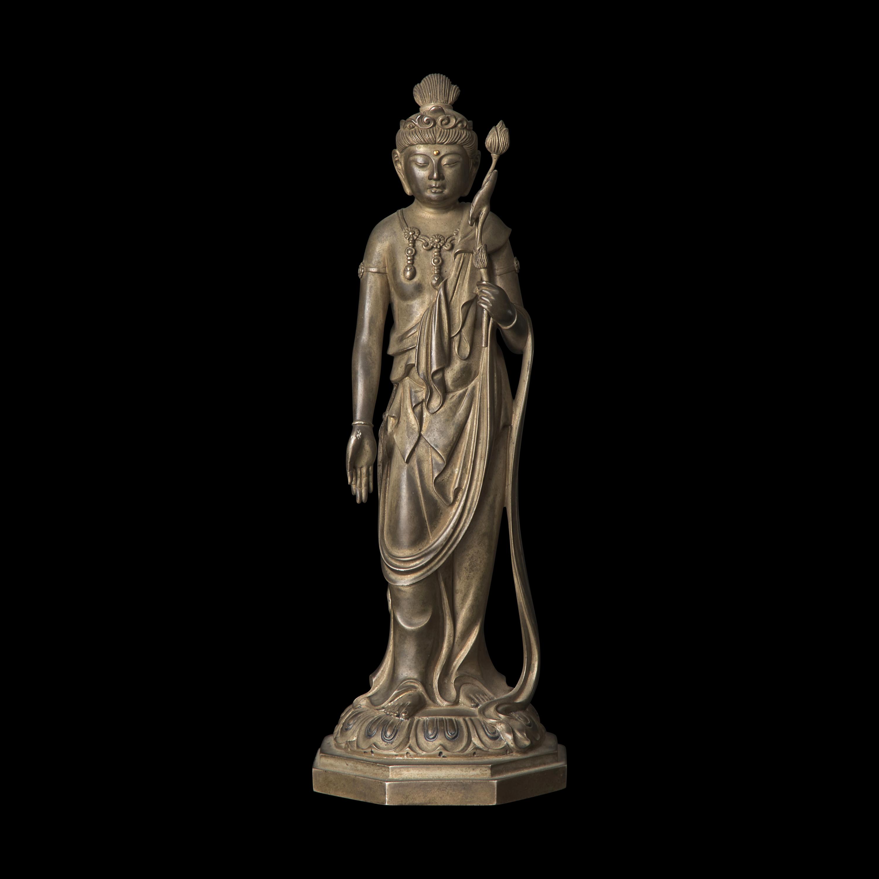 Takamura Koun (Japanese, 1852-1934) 日本高村光雲（1852-1934）製銅觀音立像