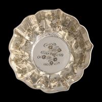 An Unusual Japanese Plique a Jour Silver 'Maple Leaves' Bowl, Attributed to Namikawa Yasuyuki